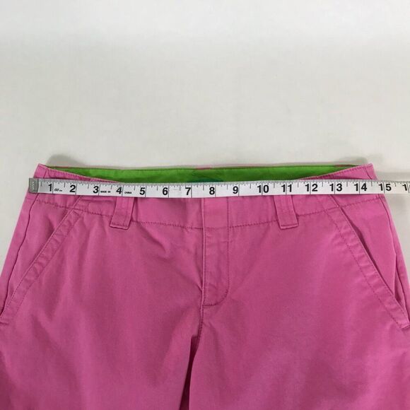 Lilly Pulitzer Palm Beach Fit Crop / Capri Pants Women's Size 2 Pink Cotton - Picture 4 of 10